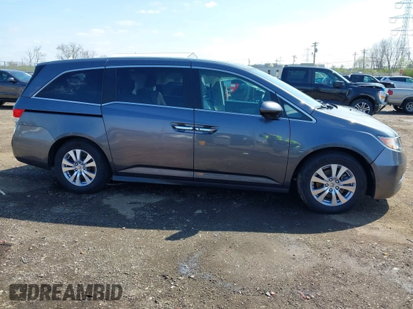 2017 Honda Odyssey EX-L with VIN 5FNRL5H68HB000944, listed as a IAAI auction lot 41937216 with 121,938 mi miles and . Bid and sale history available at DreamBid. Image 13.