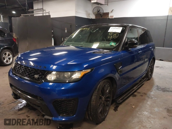 2016 Land Rover Range Rover Sport SVR with VIN SALWZ2EF4GA563946, listed as a IAAI auction lot 37919855 with Not provided miles and . Bid and sale history available at DreamBid. Image 2.