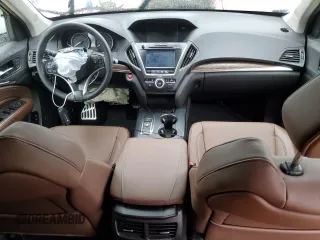 2020 Acura MDX Sport Hybrid w/Technology Pkg with VIN 5J8YD7H54LL000541, listed as a Copart auction lot 46041845 with 0 mi miles and Non Repairable. Bid and sale history available at carsss.com. Image 8.