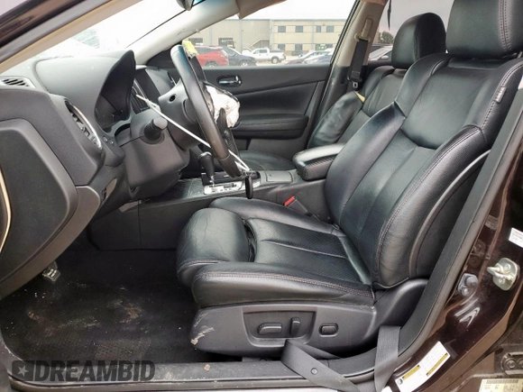 2014 Nissan Maxima SV with VIN 1N4AA5AP2EC913977, listed as a Copart auction lot 56556775 with Not provided miles and Salvage title. Bid and sale history available at DreamBid. Image 7.