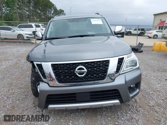 2018 Nissan Armada Platinum with VIN JN8AY2ND2J9055135, listed as a IAAI auction lot 41969418 with 84,851 mi miles. Bid and sale history available at carsss.com. Image 13.