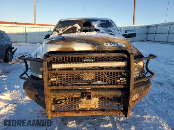 2010 Dodge Ram 2500 SLT with VIN 3D7UT2CL5AG126156, listed as a Copart auction lot 87412904 with 0 mi miles and Salvage Title. Bid and sale history available at carsss.com. Image 5.
