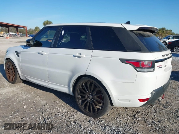 2016 Land Rover Range Rover Sport Autobiography z VIN SALWV2EF1GA109794, wystawiony jako IAAI lot #41644356 z przebiegiem 74 196 mil mil oraz . Historia ofert i sprzedaży dostępna na DreamBid. Obrazek 3.