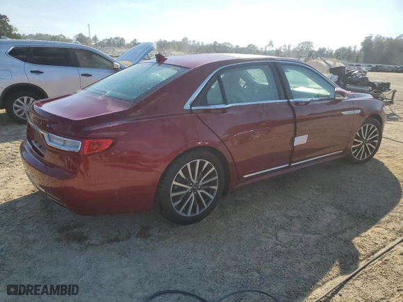 2019 Lincoln Continental Select with VIN 1LN6L9SK4K5605760, listed as a Copart auction lot 74292294 with 0 mi miles and Non Repairable. Bid and sale history available at carsss.com. Image 3.