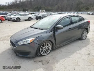 2018 Ford Focus SE with VIN 1FADP3F20JL301283, listed as a Copart auction lot 47442415 with 0 mi miles and Salvage Title. Bid and sale history available at carsss.com. Image 1.
