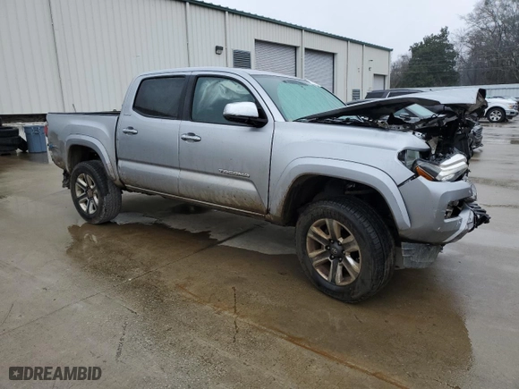 2017 Toyota Tacoma Limited with VIN 5TFEZ5CN0HX037147, listed as a Copart auction lot 44954665 with 0 mi miles and Salvage Title. Bid and sale history available at carsss.com. Image 4.