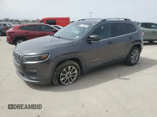 2019 Jeep Cherokee Latitude Plus with VIN 1C4PJLLB5KD202922, listed as a Copart auction lot 48298455 with 125,475 mi miles and Clean Title. Bid and sale history available at carsss.com. Image 1.