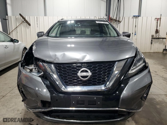2023 Nissan Murano SV with VIN 5N1AZ2BS8PC131573, listed as a Copart auction lot 53971445 with 42,099 mi miles and Clean Title. Bid and sale history available at carsss.com. Image 5.