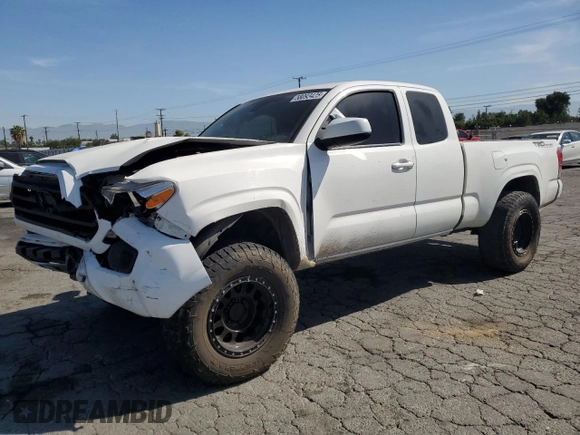 2021 Toyota Tacoma SR with VIN 3TYRX5GNXMT030793, listed as a Copart auction lot 58093425 with 122,039 mi miles and Salvage title. Bid and sale history available at DreamBid. Image 1.