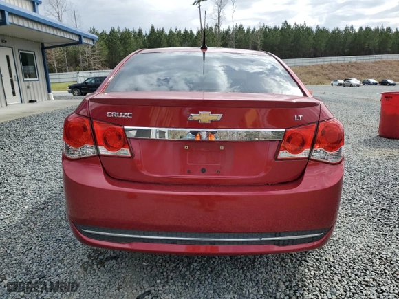 2012 Chevrolet Cruze LT w/1LT with VIN 1G1PF5SC8C7253489, listed as a Copart auction lot 50165005 with 136,674 mi miles and Clean Title. Bid and sale history available at carsss.com. Image 6.