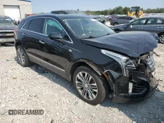 2017 Cadillac XT5 Premium Luxury AWD with VIN 1GYKNERS7HZ230664, listed as a Copart auction lot 70608044 with 70,806 mi miles and Salvage Title. Bid and sale history available at carsss.com. Image 4.
