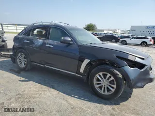 2010 Infiniti FX35 with VIN JN8AS1MU9AM802109, listed as a Copart auction lot 69224524 with 167,256 mi miles and Salvage Title. Bid and sale history available at carsss.com. Image 4.