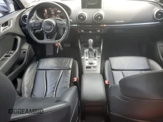 2017 Audi A3 Sedan Premium Plus with VIN WAUGUGFF3H1025145, listed as a Copart auction lot 48557725 with 100,207 mi miles and Salvage Title. Bid and sale history available at carsss.com. Image 8.