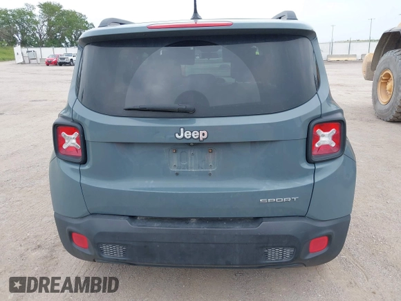 2017 Jeep Renegade Sport z VIN ZACCJAAB9HPF86929, wystawiony jako IAAI lot #42433375 z przebiegiem 218 378 mil mil oraz . Historia ofert i sprzedaży dostępna na DreamBid. Obrazek 16.