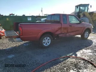 2001 Nissan Frontier XE with VIN 1N6DD26S01C360523, listed as a Copart auction lot 42606965 with 183,859 mi miles and Salvage title. Bid and sale history available at DreamBid. Image 3.