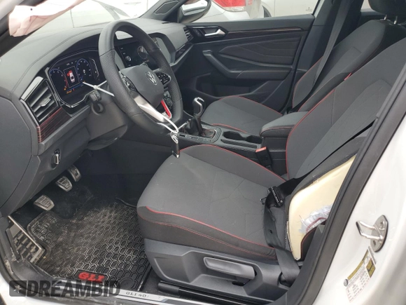 2024 Volkswagen Jetta 40th Anniversary Edition with VIN 3VW8T7BUXRM036014, listed as a Copart auction lot 44445725 with 4,625 mi miles and Salvage title. Bid and sale history available at DreamBid. Image 7.