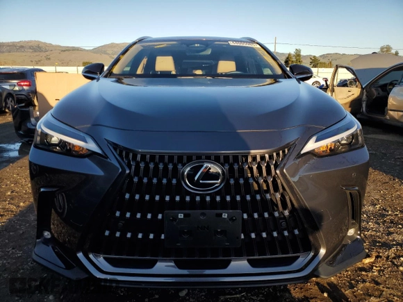 2023 Lexus NX with VIN 2T2GKCEZ5PC015106, listed as a Copart auction lot 44005985 with 21,168 mi miles and Salvage Title. Bid and sale history available at carsss.com. Image 5.