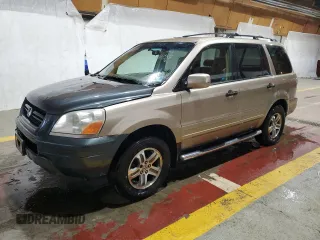 2005 Honda Pilot EX-L z VIN 5FNYF18685B063243, wystawiony jako Copart lot #52329165 z przebiegiem 200 020 mil mil oraz Czysty tytuł • Clean title. Historia ofert i sprzedaży dostępna na DreamBid. Obrazek 1.