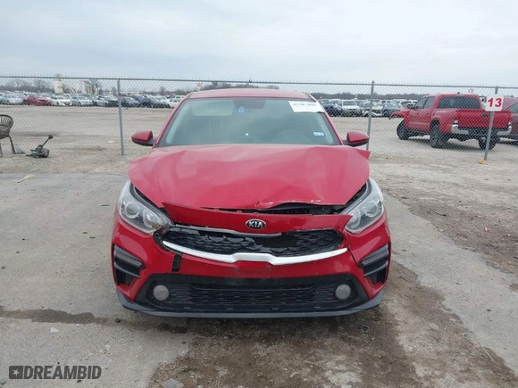 2020 Kia Forte LXS with VIN 3KPF24AD7LE235018, listed as a IAAI auction lot 41587099 with NaN miles. Bid and sale history available at carsss.com. Image 12.
