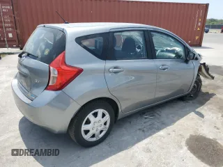 2015 Nissan Note S with VIN 3N1CE2CP1FL412784, listed as a Copart auction lot 57914145 with 89,448 mi miles and Salvage title. Bid and sale history available at DreamBid. Image 3.