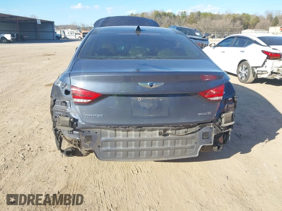 2015 Hyundai Genesis 3.8L with VIN KMHGN4JE3FU071627, listed as a IAAI auction lot 41649037 with 127,193 mi miles and . Bid and sale history available at DreamBid. Image 6.