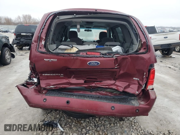 2007 Ford Freestar SEL z VIN 2FMZA52277BA07161, wystawiony jako Copart lot #43723145 z przebiegiem 86 396 mil mil oraz Czysty tytuł • Clean title. Historia ofert i sprzedaży dostępna na DreamBid. Obrazek 6.