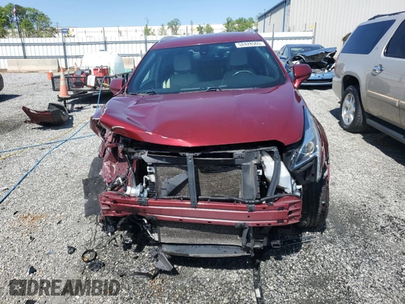 2018 Cadillac XT5 FWD with VIN 1GYKNARS1JZ205595, listed as a Copart auction lot 52428565 with 106,927 mi miles and Salvage title. Bid and sale history available at DreamBid. Image 5.