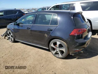 2015 Volkswagen Golf GTI SE with VIN 3VW4T7AU4FM065603, listed as a Copart auction lot 72845514 with 75,922 mi miles and Salvage Title. Bid and sale history available at carsss.com. Image 2.