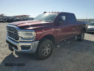 2021 Ram 2500 Laramie z VIN 3C6UR5FL4MG631655, wystawiony jako Copart lot #52765795 z przebiegiem 142 486 mil mil oraz Szkoda całkowita • Salvage title. Historia ofert i sprzedaży dostępna na DreamBid. Obrazek 1.