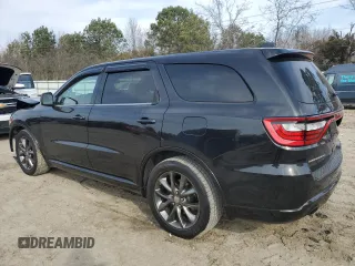 2015 Dodge Durango R/T with VIN 1C4SDHCT7FC714698, listed as a Copart auction lot 47348125 with 116,690 mi miles and Salvage Title. Bid and sale history available at DreamBid. Image 2.
