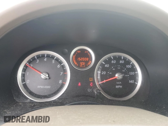 2010 Nissan Sentra SR with VIN 3N1AB6AP0AL719897, listed as a Copart auction lot 54283955 with 152,008 mi miles and Clean Title. Bid and sale history available at DreamBid. Image 9.