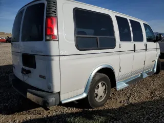 1999 GMC Savana Cargo Van YF7 Upfitter with VIN 1GDFG15RXX1161264, listed as a Copart auction lot 85604174 with 0 mi miles and Salvage Title. Bid and sale history available at carsss.com. Image 3.