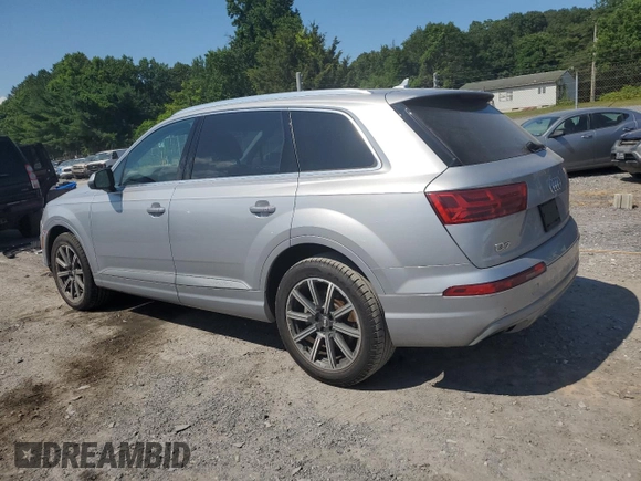 2017 Audi Q7 Premium Plus z VIN WA1LAAF76HD019543, wystawiony jako Copart lot #63573905 z przebiegiem 121 657 mil mil oraz Szkoda całkowita • Salvage title. Historia ofert i sprzedaży dostępna na DreamBid. Obrazek 2.