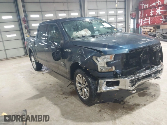 2015 Ford F-150 XLT with VIN 1FTEW1EG4FFB88589, listed as a IAAI auction lot 41877036 with 211,155 mi miles. Bid and sale history available at carsss.com. Image 1.