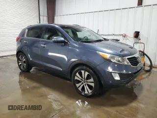 2011 Kia Sportage EX with VIN KNDPCCA22B7041389, listed as a Copart auction lot 60989105 with 98,542 mi miles and Salvage title. Bid and sale history available at DreamBid. Image 4.