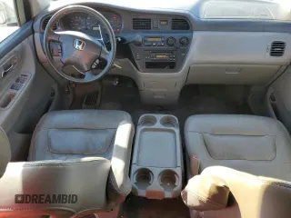 2003 Honda Odyssey EX-L with VIN 5FNRL18943B157513, listed as a Copart auction lot 47135305 with 199,079 mi miles and Salvage Title. Bid and sale history available at DreamBid. Image 8.