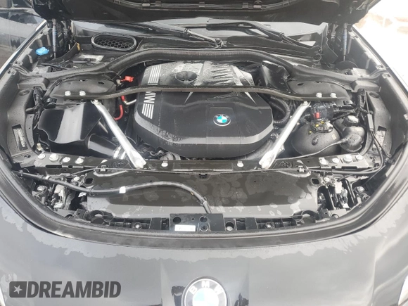 2024 BMW 7 Series 740i xDrive with VIN WBA33EH06RCT04464, listed as a Copart auction lot 74810484 with 821 mi miles and Non Repairable. Bid and sale history available at carsss.com. Image 11.