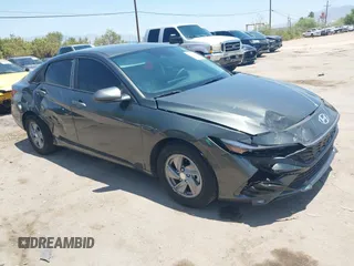2024 Hyundai Elantra SE with VIN KMHLL4DG1RU797086, listed as a IAAI auction lot 42444644 with 19,538 mi miles and . Bid and sale history available at DreamBid. Image 1.