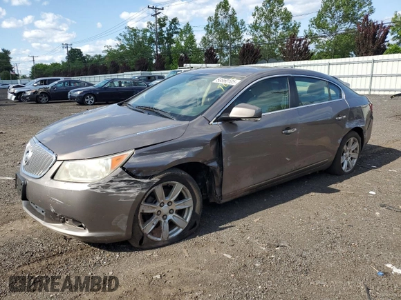 2012 Buick LaCrosse Premium 1 with VIN 1G4GD5E30CF121644, listed as a Copart auction lot 58860105 with 135,551 mi miles and Salvage title. Bid and sale history available at DreamBid. Image 1.