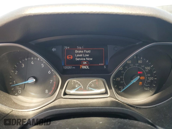 2016 Ford Focus SE with VIN 1FADP3F20GL250053, listed as a Copart auction lot 57134955 with 120,261 mi miles and Salvage title. Bid and sale history available at DreamBid. Image 9.