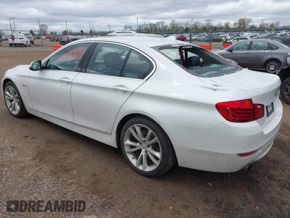 2014 BMW 5 Series 535i with VIN WBA5B1C58EDZ37186, listed as a IAAI auction lot 42040394 with 67,128 mi miles and . Bid and sale history available at DreamBid. Image 3.