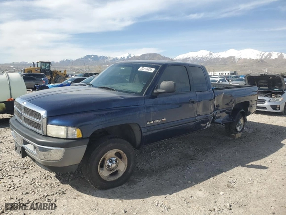 2001 Dodge Ram 1500 with VIN 3B7HF13Y11G185598, listed as a Copart auction lot 52119455 with 167,152 mi miles and Salvage Title. Bid and sale history available at carsss.com. Image 1.
