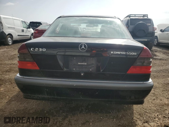 1999 Mercedes-Benz C 230/260/280/320 with VIN WDBHA24G9XA716840, listed as a Copart auction lot 49605205 with 56,535 mi miles and Clean title. Bid and sale history available at DreamBid. Image 6.