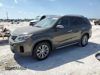 2014 Kia Sorento EX with VIN 5XYKU4A75EG468940, listed as a Copart auction lot 47199495 with 64,099 mi miles and Salvage Title. Bid and sale history available at carsss.com. Image 1.