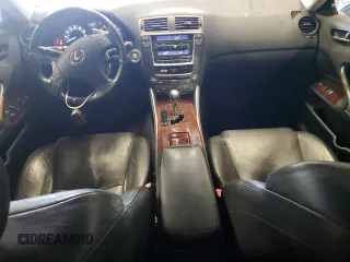 2007 Lexus IS 250 with VIN JTHCK262472009244, listed as a Copart auction lot 58128925 with 182,661 mi miles and Salvage title. Bid and sale history available at DreamBid. Image 8.