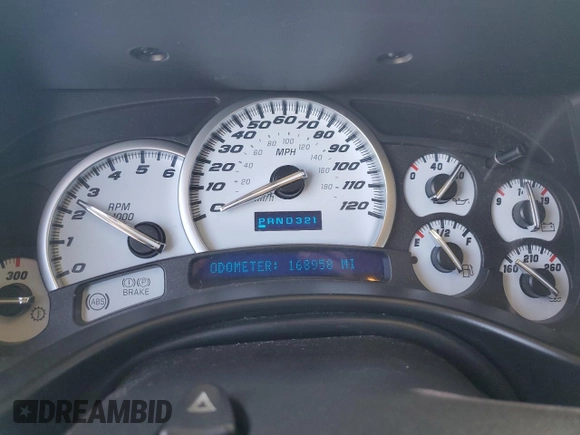 2006 Hummer H2 with VIN 5GRGN23U96H101430, listed as a Copart auction lot 75453514 with 168,958 mi miles and Salvage Title. Bid and sale history available at carsss.com. Image 9.