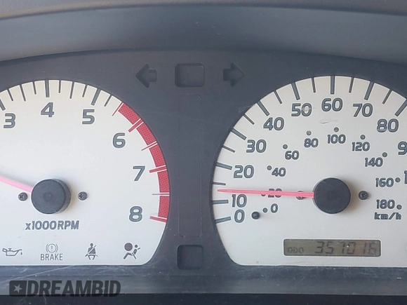 2003 Toyota Tacoma PreRunner with VIN 5TESN92N33Z185270, listed as a IAAI auction lot 41653969 with 357,016 mi miles. Bid and sale history available at carsss.com. Image 7.