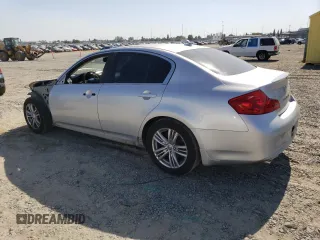 2013 Infiniti G37 Journey with VIN JN1CV6AP9DM718662, listed as a Copart auction lot 59592975 with 165,697 mi miles and Salvage title. Bid and sale history available at DreamBid. Image 2.