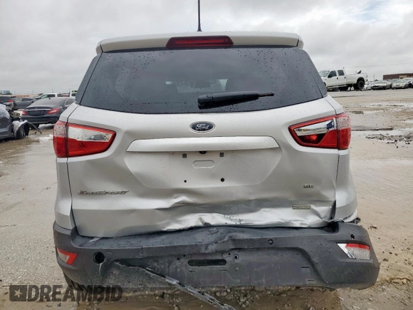 2018 Ford EcoSport SE with VIN MAJ3P1TE6JC183917, listed as a Copart auction lot 55956375 with 82,688 mi miles and Salvage title. Bid and sale history available at DreamBid. Image 6.