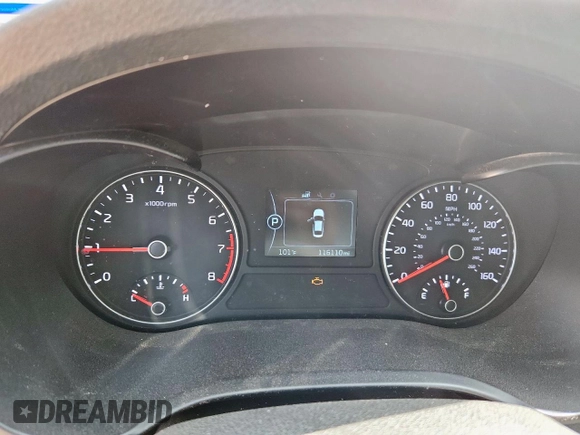 2016 Kia Optima LX with VIN 5XXGT4L39GG040072, listed as a Copart auction lot 60941715 with 116,110 mi miles and Clean title. Bid and sale history available at DreamBid. Image 9.